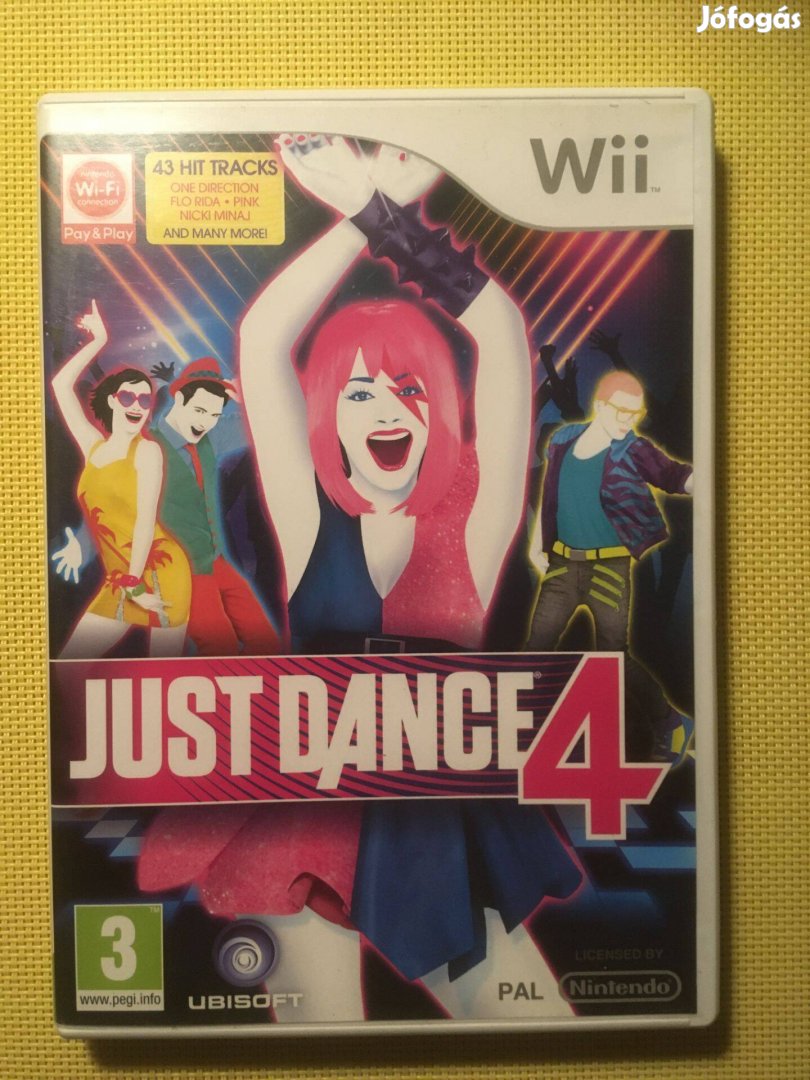 Just Dance 4 Nintendo Wii eredeti játék