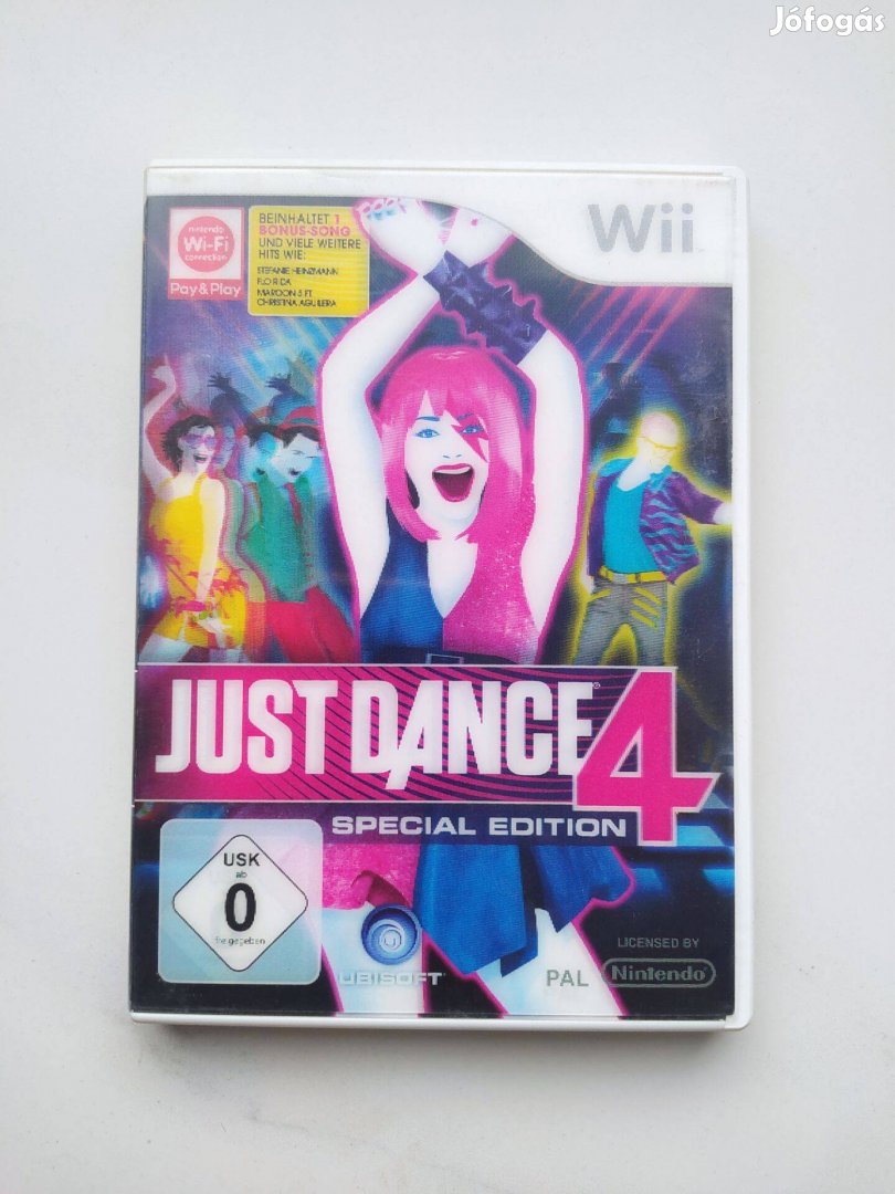 Just Dance 4 Nintendo Wii játék