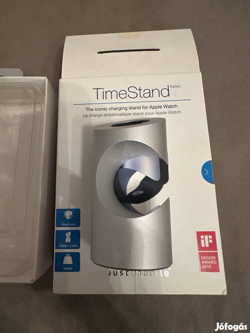 Just Mobile Timestand Apple Watch töltő állvány