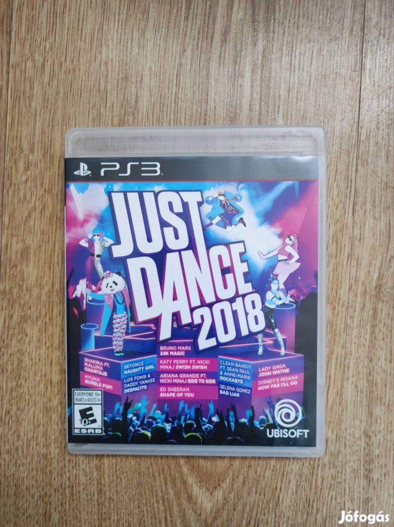 Just dance 2018 playstation 3 PS3 Játék