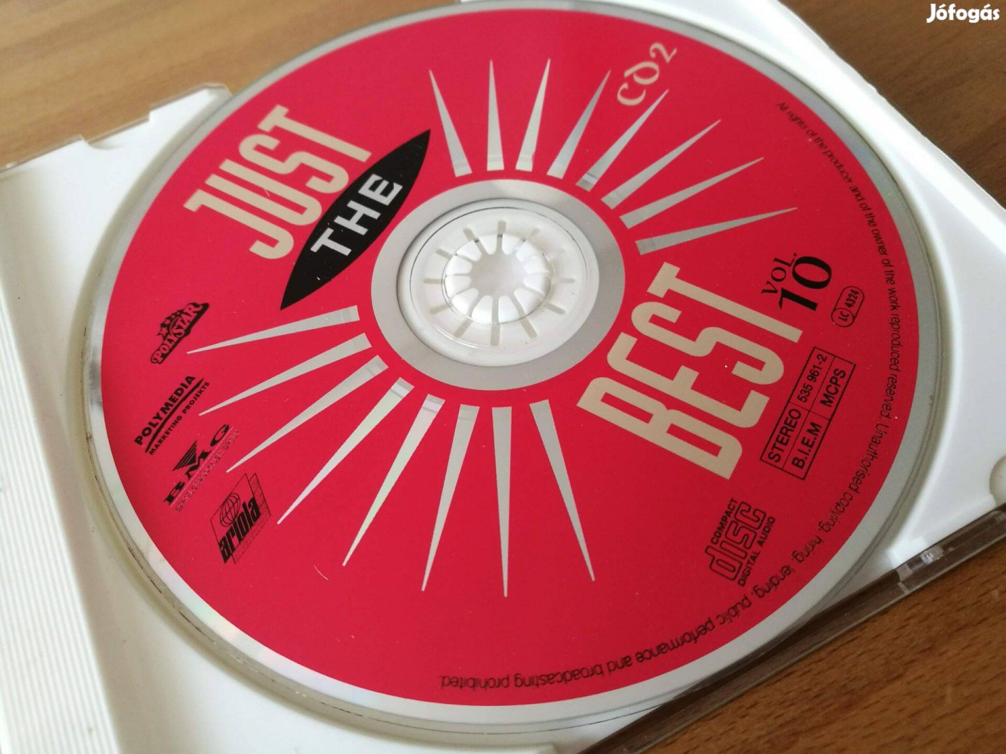 Just the best vol10 2 (Polystar, Germany, 1996, CD)