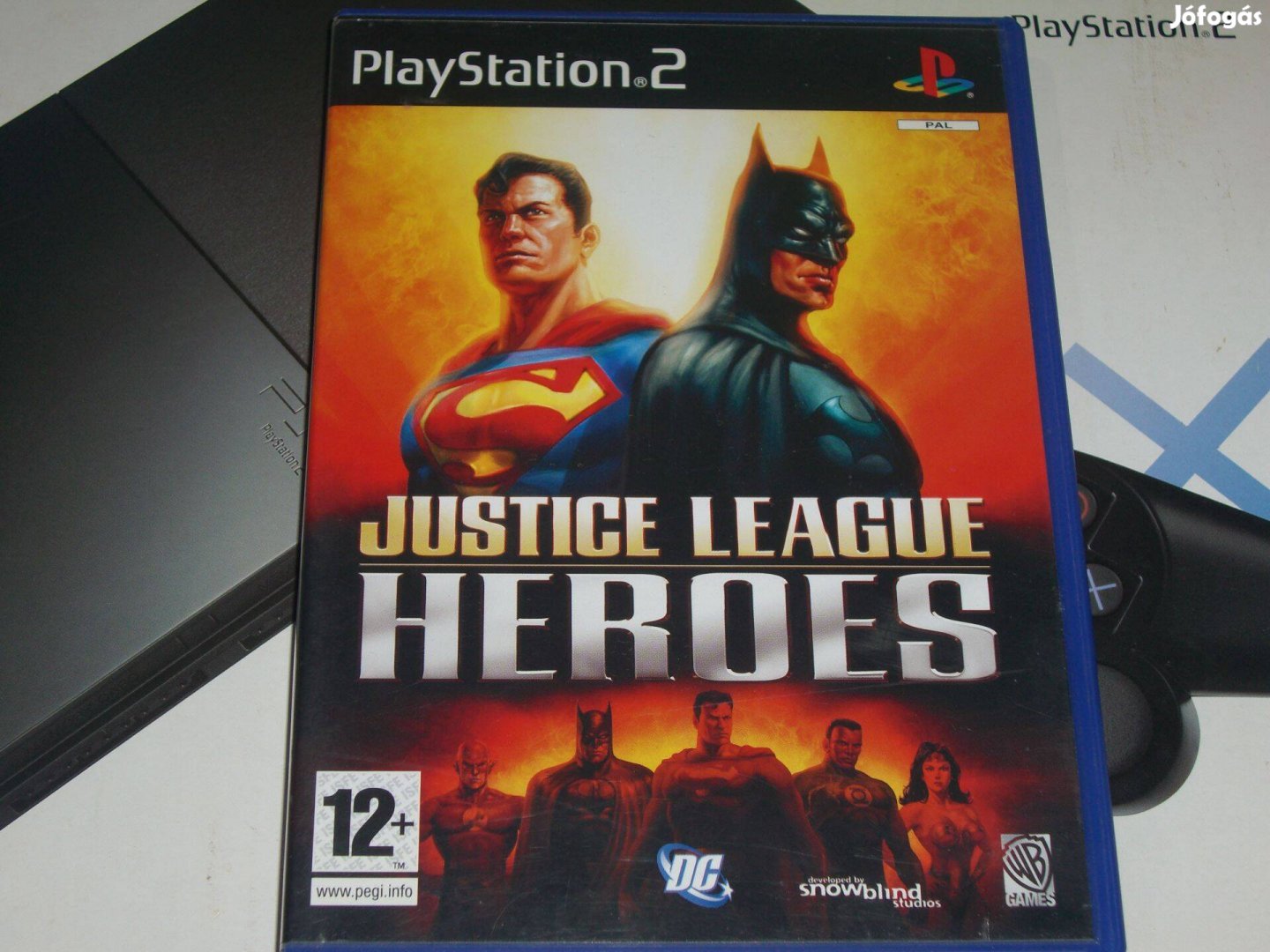 Justice League Heroes Playstation 2 eredeti lemez eladó