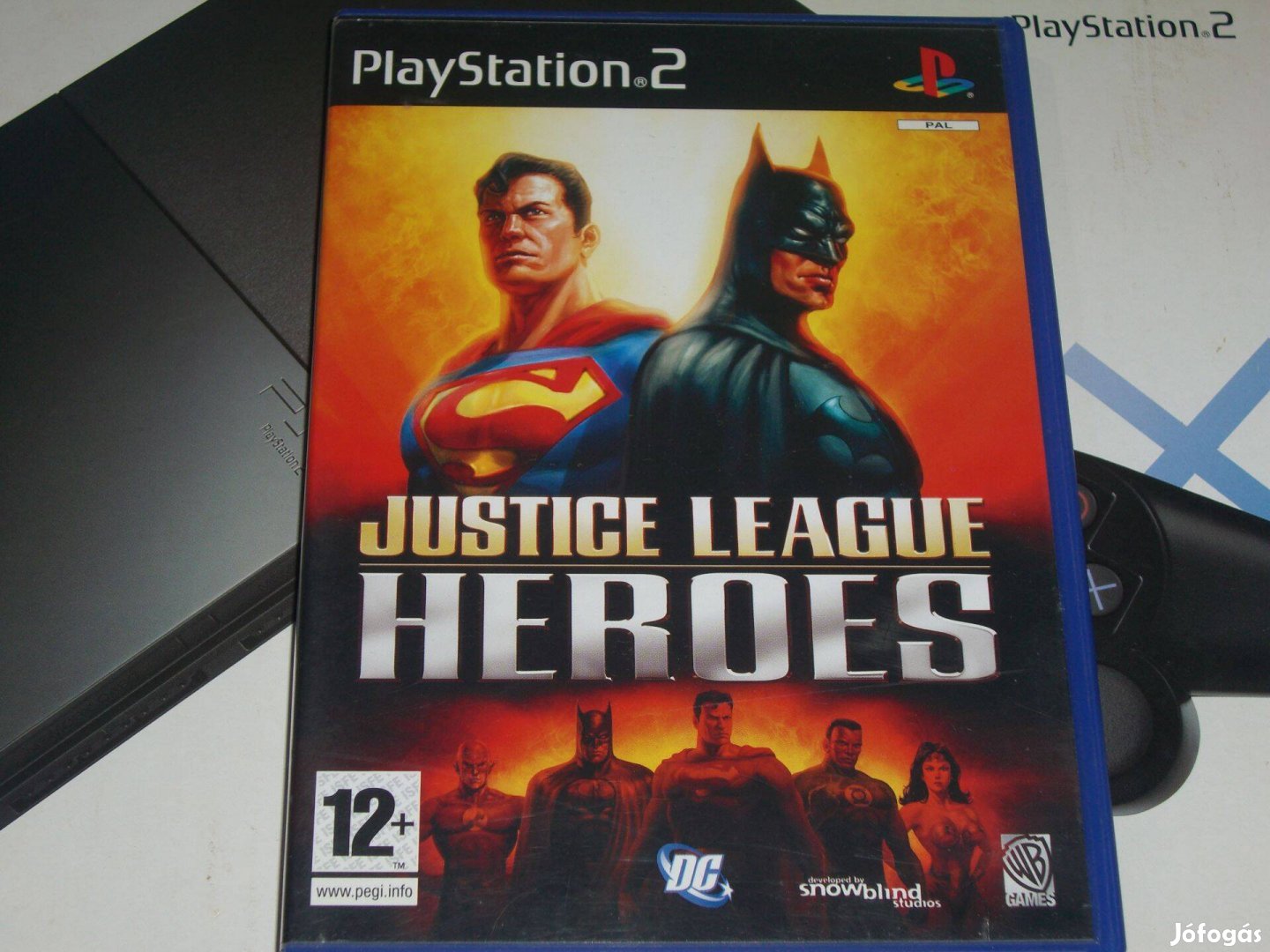 Justice League Heroes Playstation 2 eredeti lemez eladó