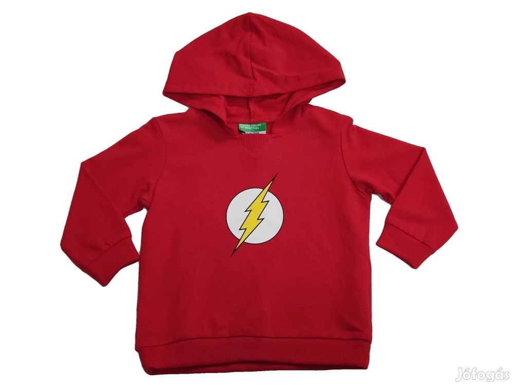 Justice League Új (címkés) Fiú Kapucnis pulóver (Méret: 86)