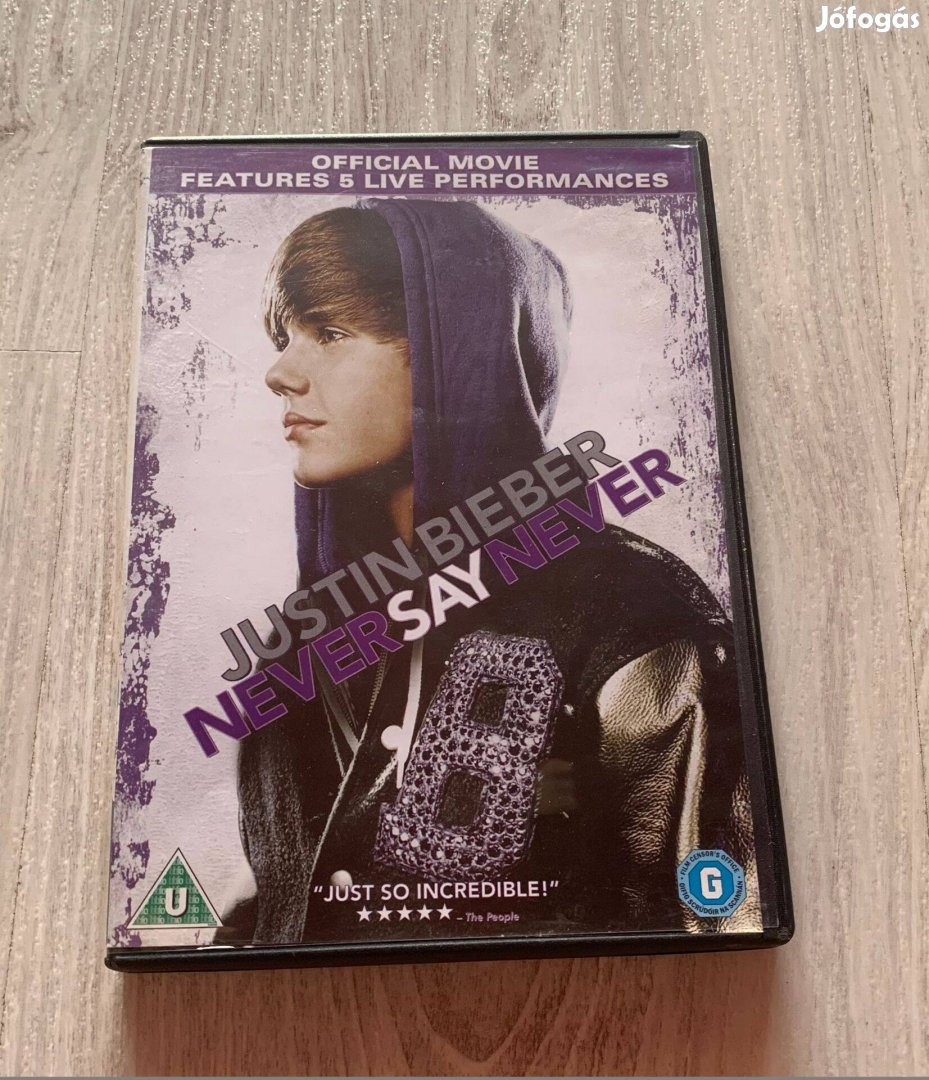 Justin Bieber - Never Say Never DVD