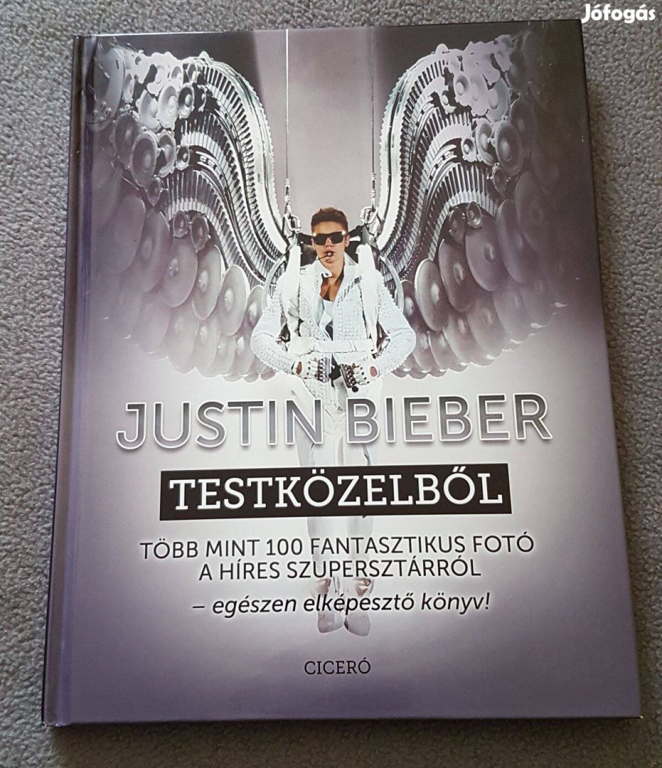 Justin Bieber testközelből könyv