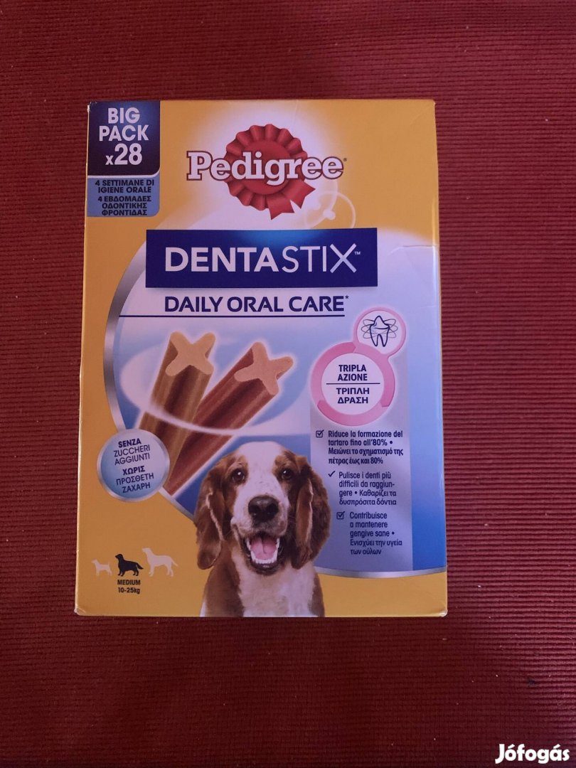 Jutalomfalat kutya fog tisztító Denta stix