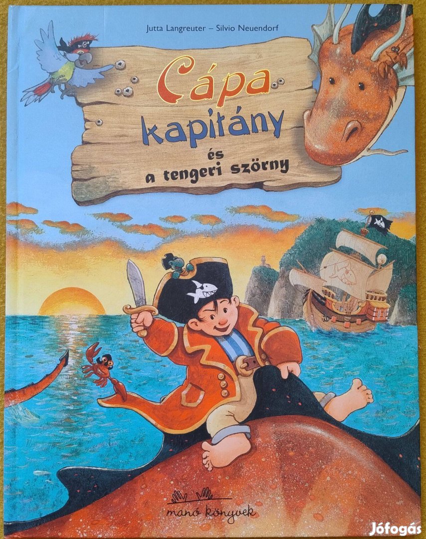 Jutta Langreuter: Cápa kapitány és a tengeri szörny