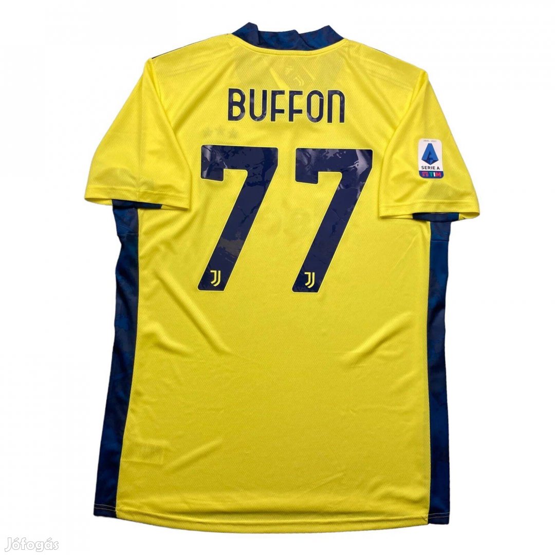 Juventus 2020-21 Adidas kapus Gianluigi Buffon *Új* foci mez XL-es