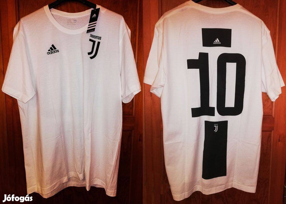 Juventus - 10 eredeti adidas 2XL póló