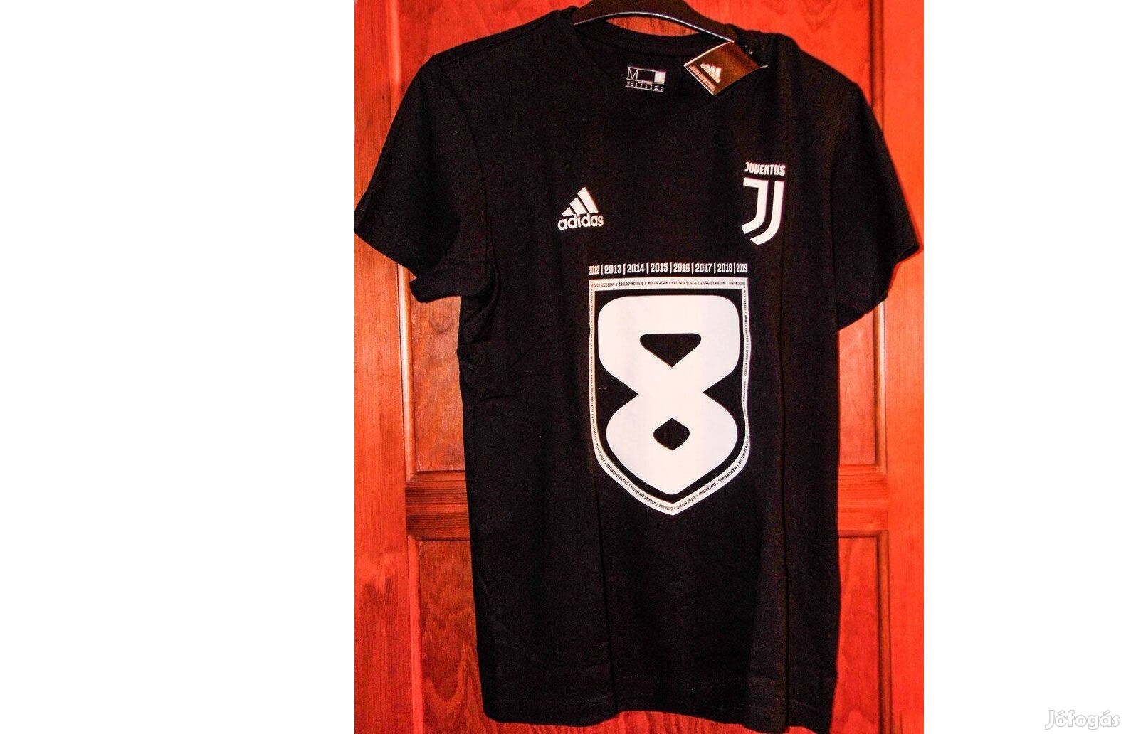 Juventus eredeti adidas 2019-es Seria A bajnoki póló