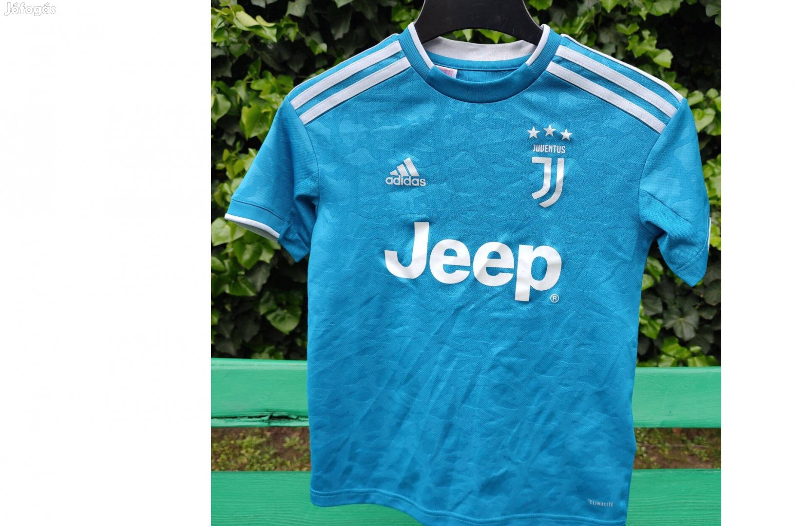 Juventus eredeti adidas 2019-es kék gyerek mez (S, 140)