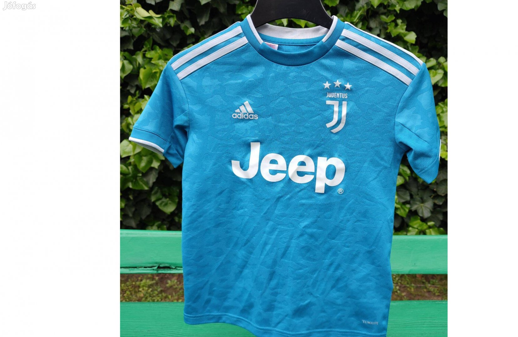 Juventus eredeti adidas 2019-es kék gyerek mez (S, 140)