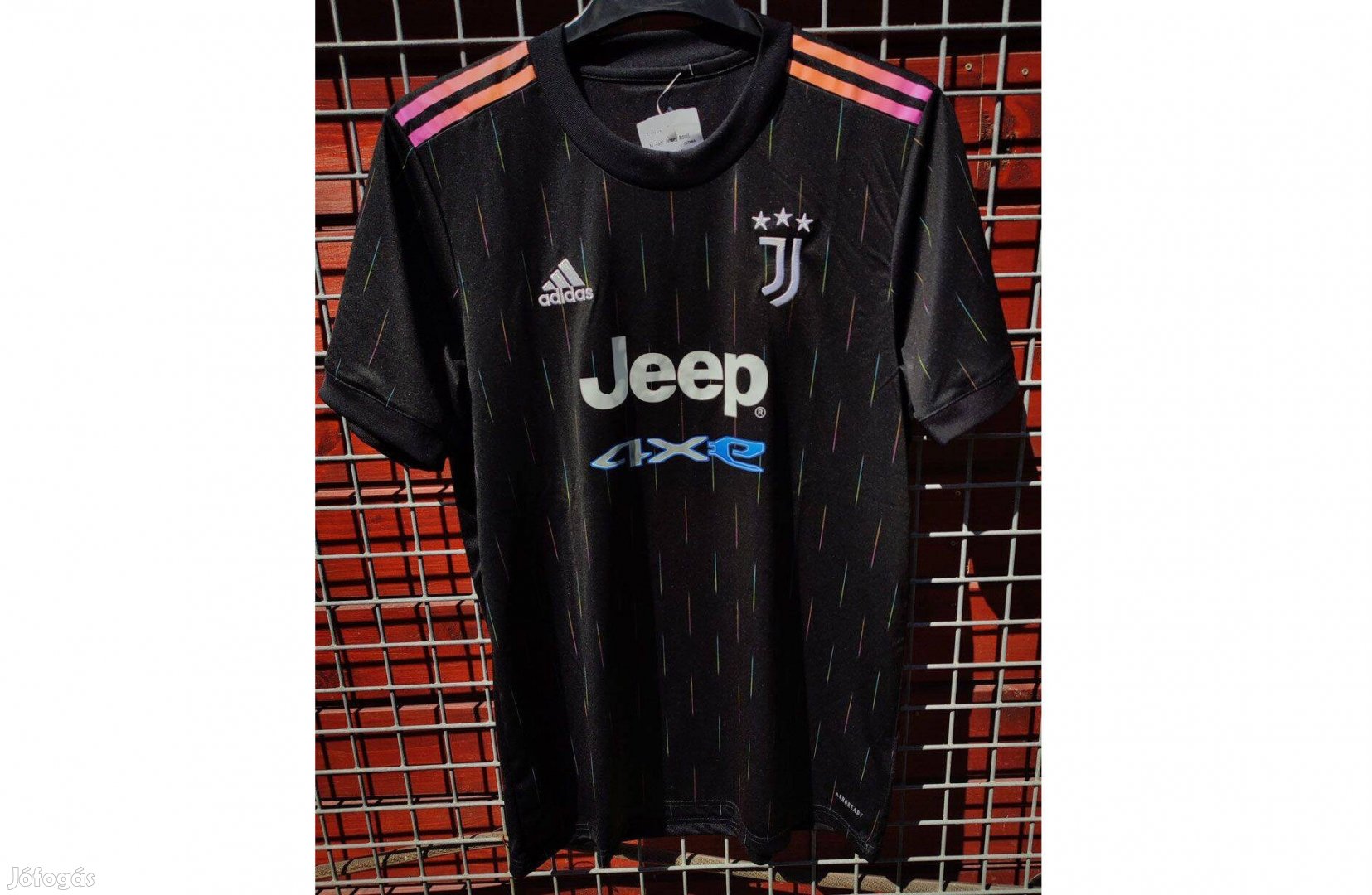 Juventus eredeti adidas 2021-22 idegenbeli mez (L)