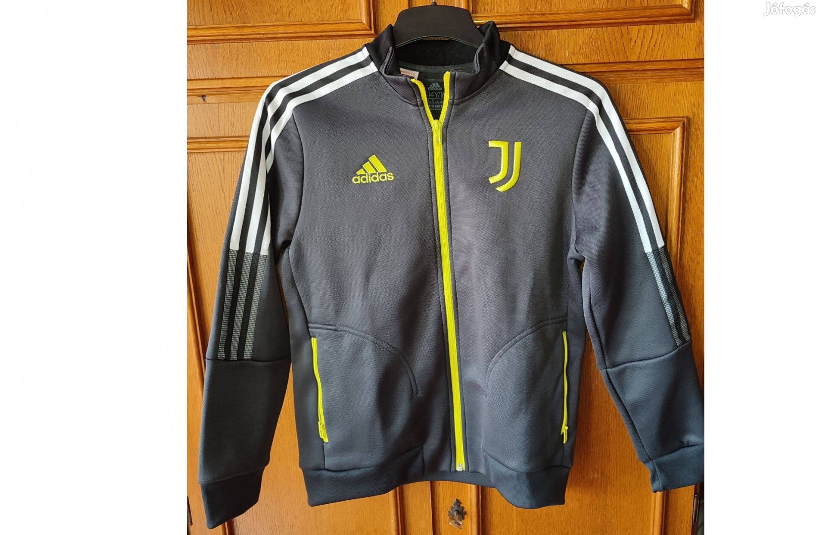 Juventus eredeti adidas ezüst szürke gyerek felső (L, 164)