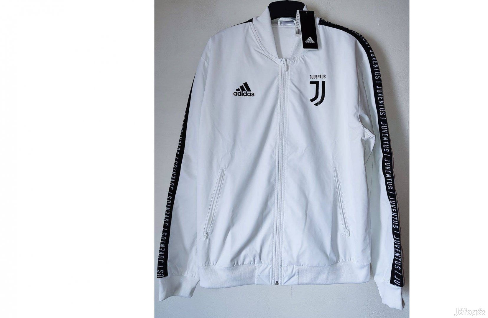 Juventus eredeti adidas fehér dzseki (M-es)