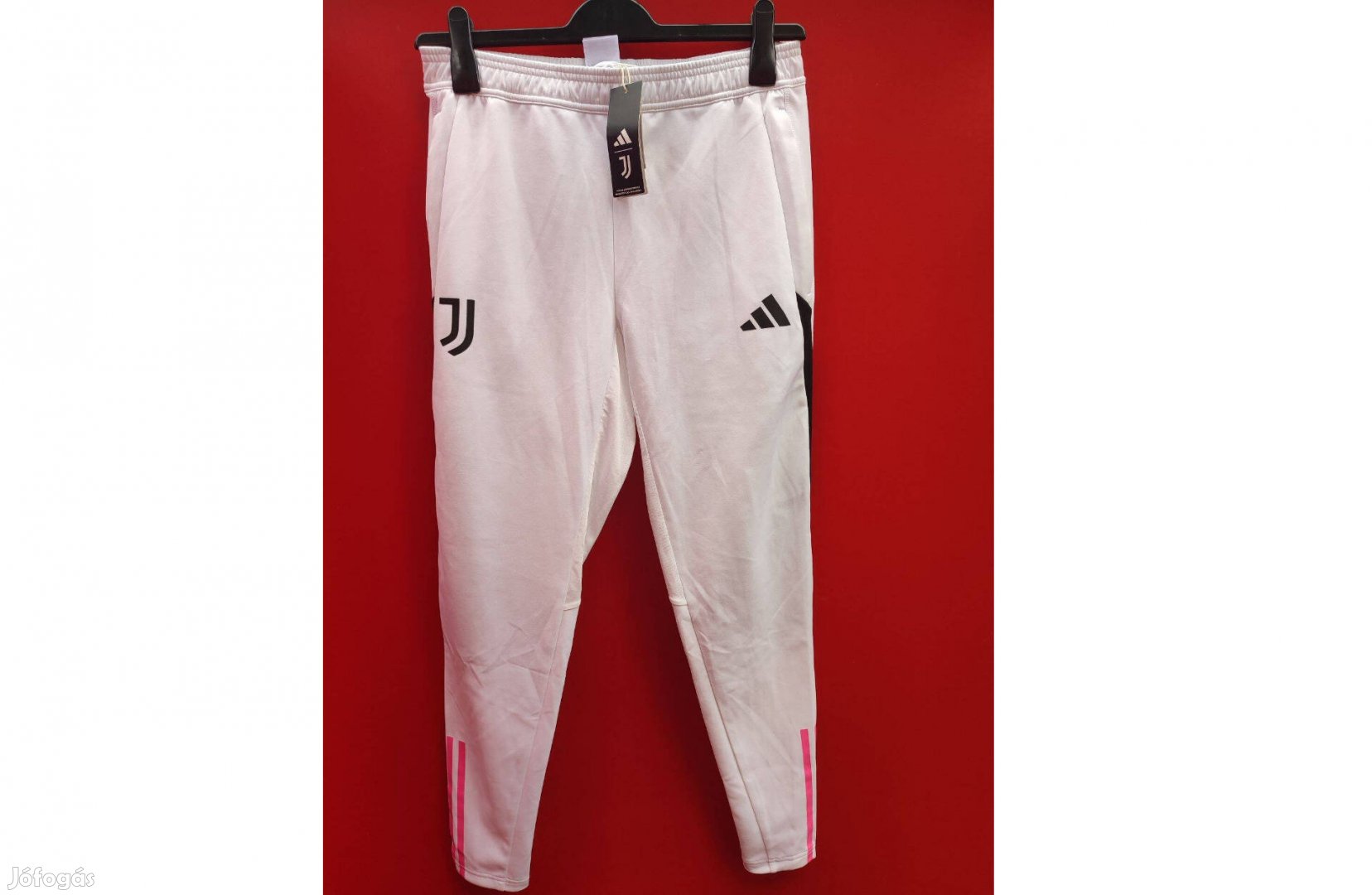 Juventus eredeti adidas fehér pink hosszú nadrág (M) I