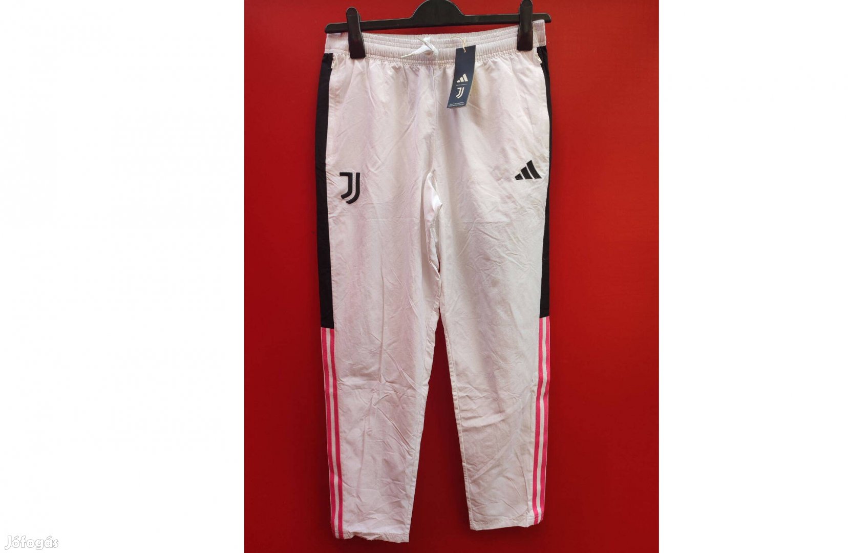 Juventus eredeti adidas fehér pink hosszú nadrág (M-es) 2