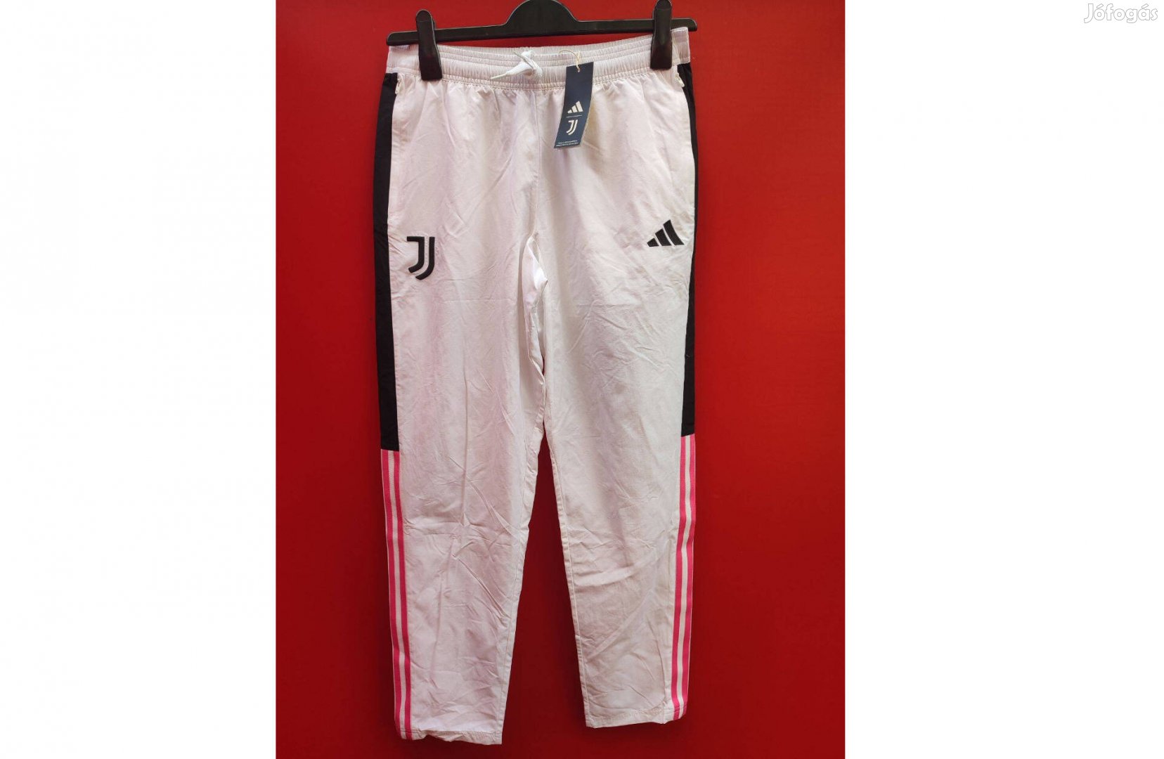 Juventus eredeti adidas fehér pink hosszú nadrág (M-es) 2