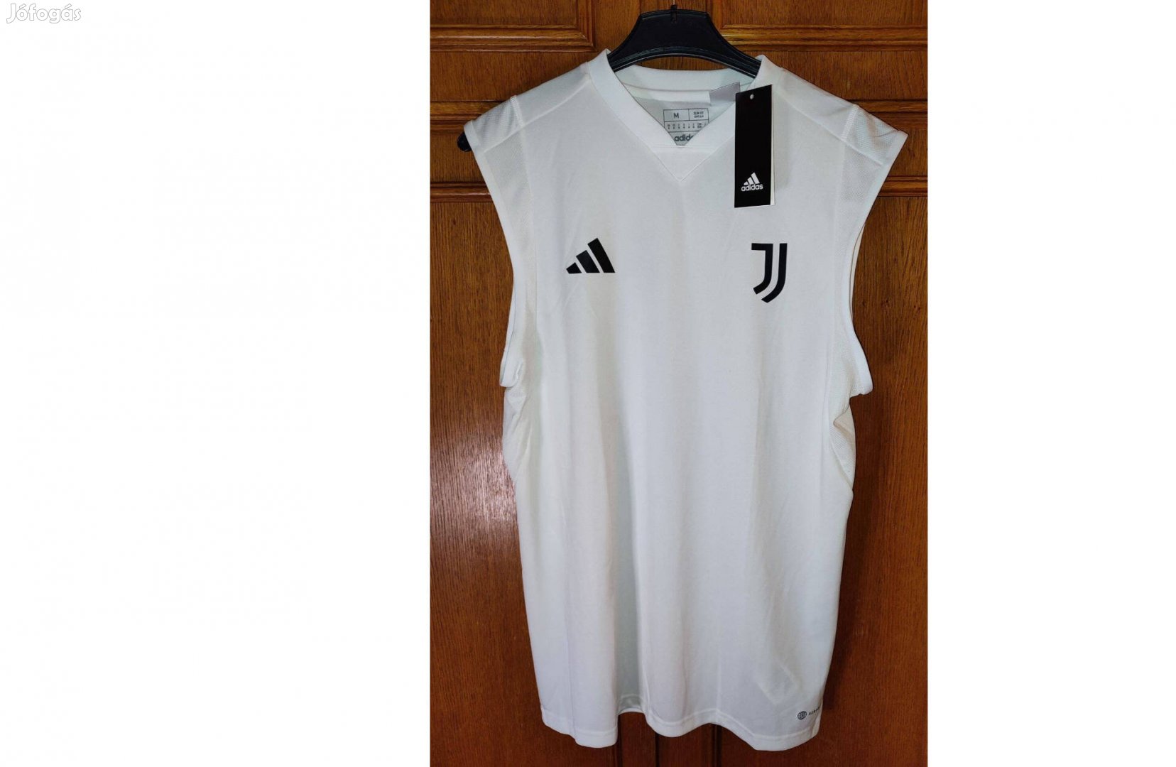Juventus eredeti adidas fehér ujjatlan (M-es)