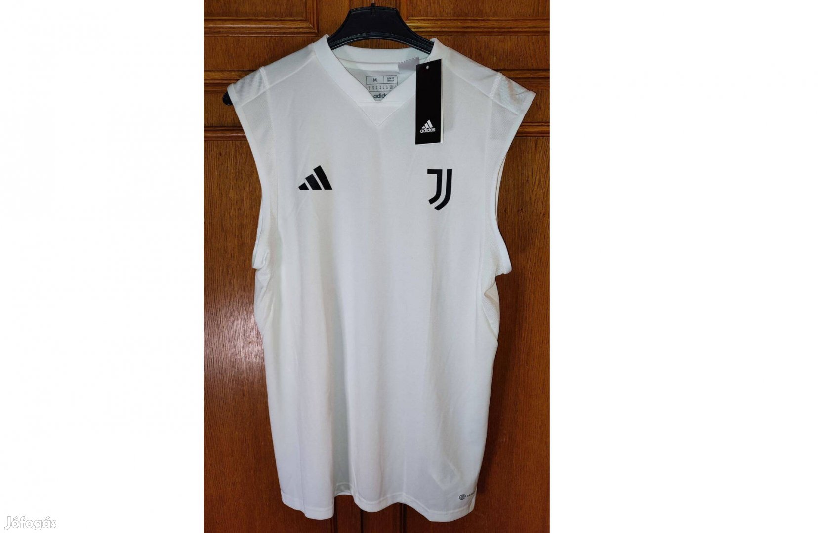 Juventus eredeti adidas fehér ujjatlan póló M