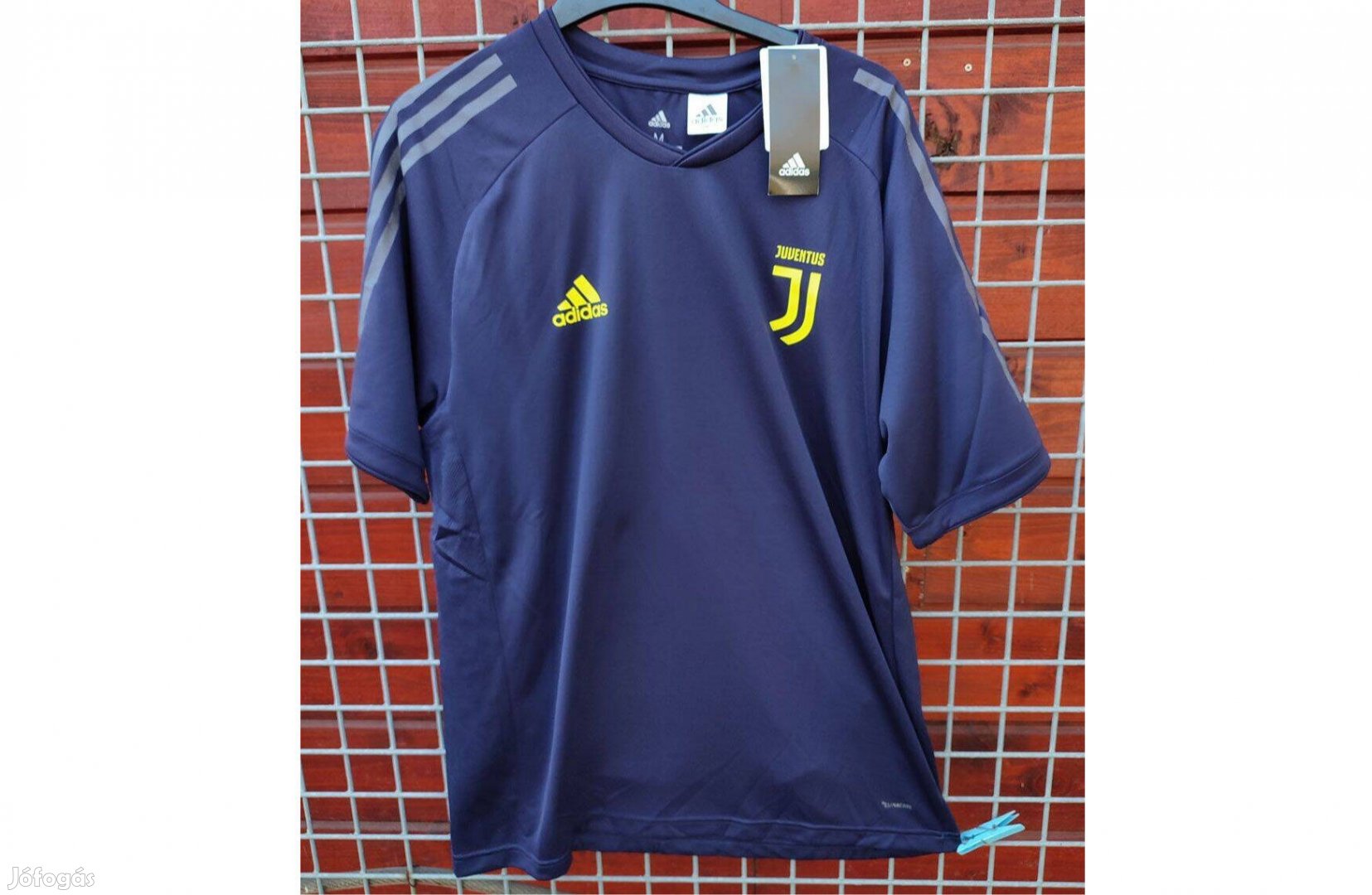 Juventus eredeti adidas sötétkék edzőmez (M-es)