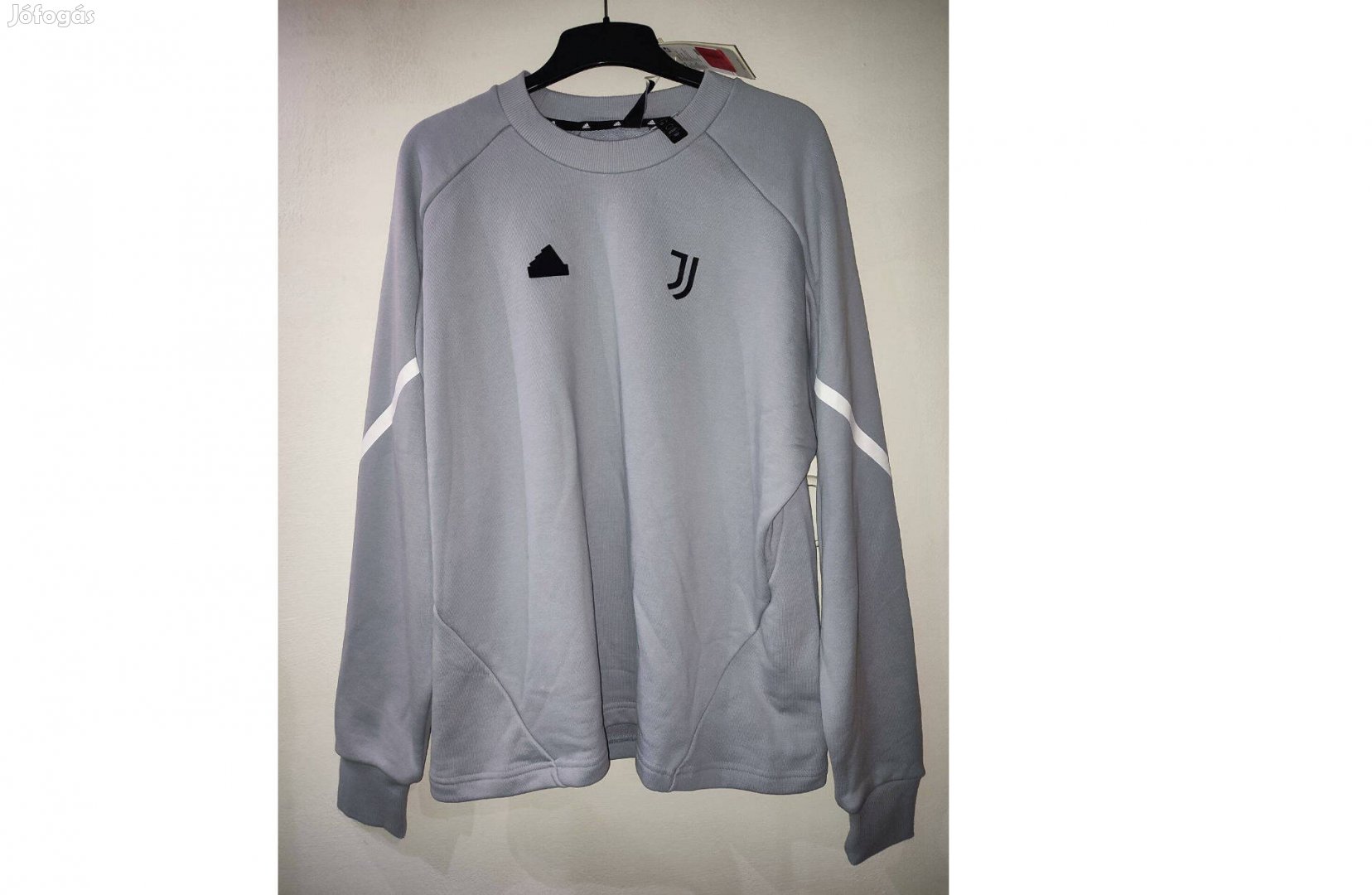 Juventus eredeti adidas szürke pulóver (M)