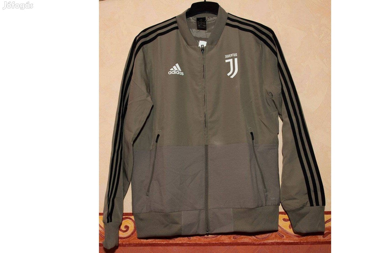 Juventus eredeti adidas zöld cipzáras felső (M)