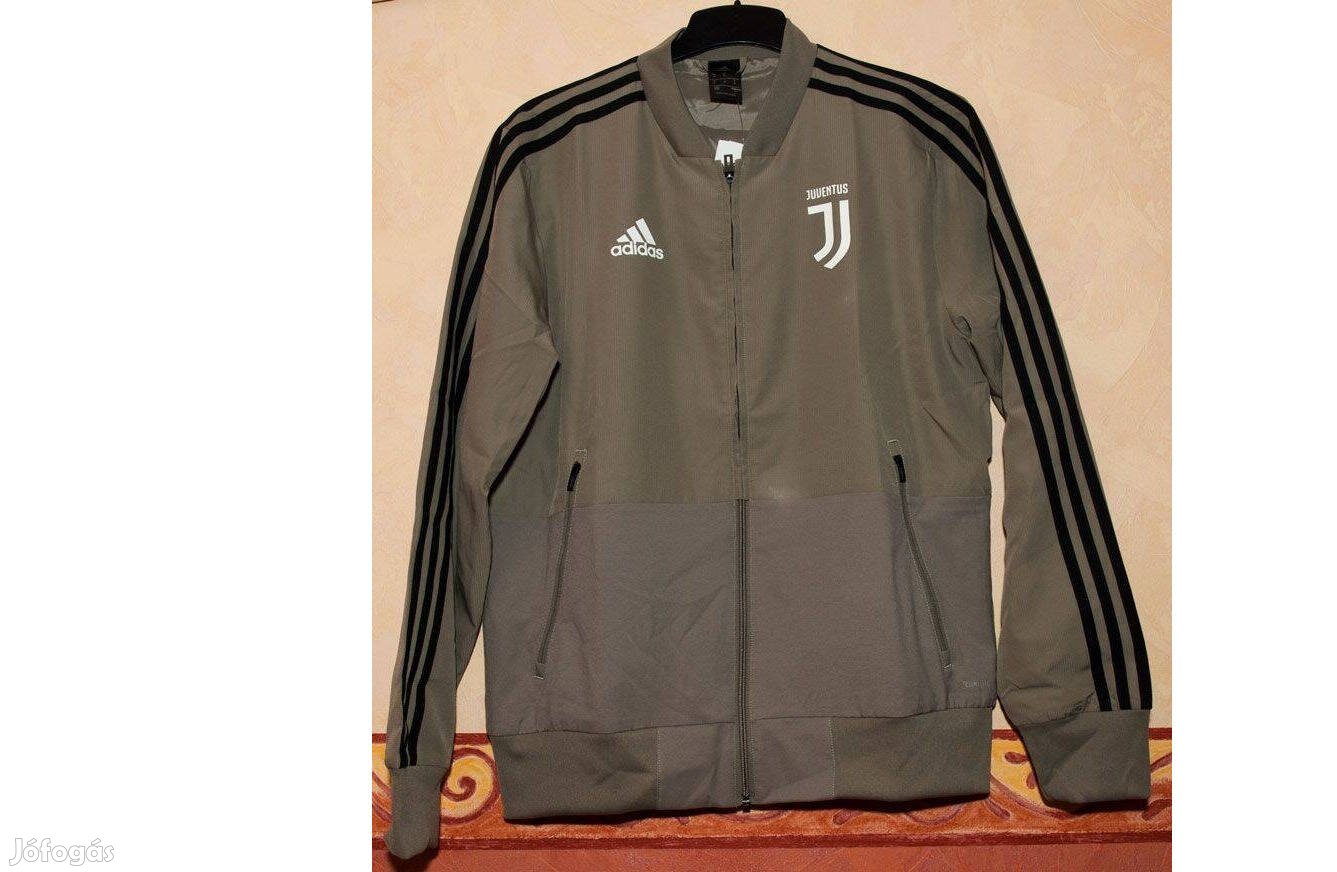 Juventus eredeti adidas zöld cipzáras felső (M)