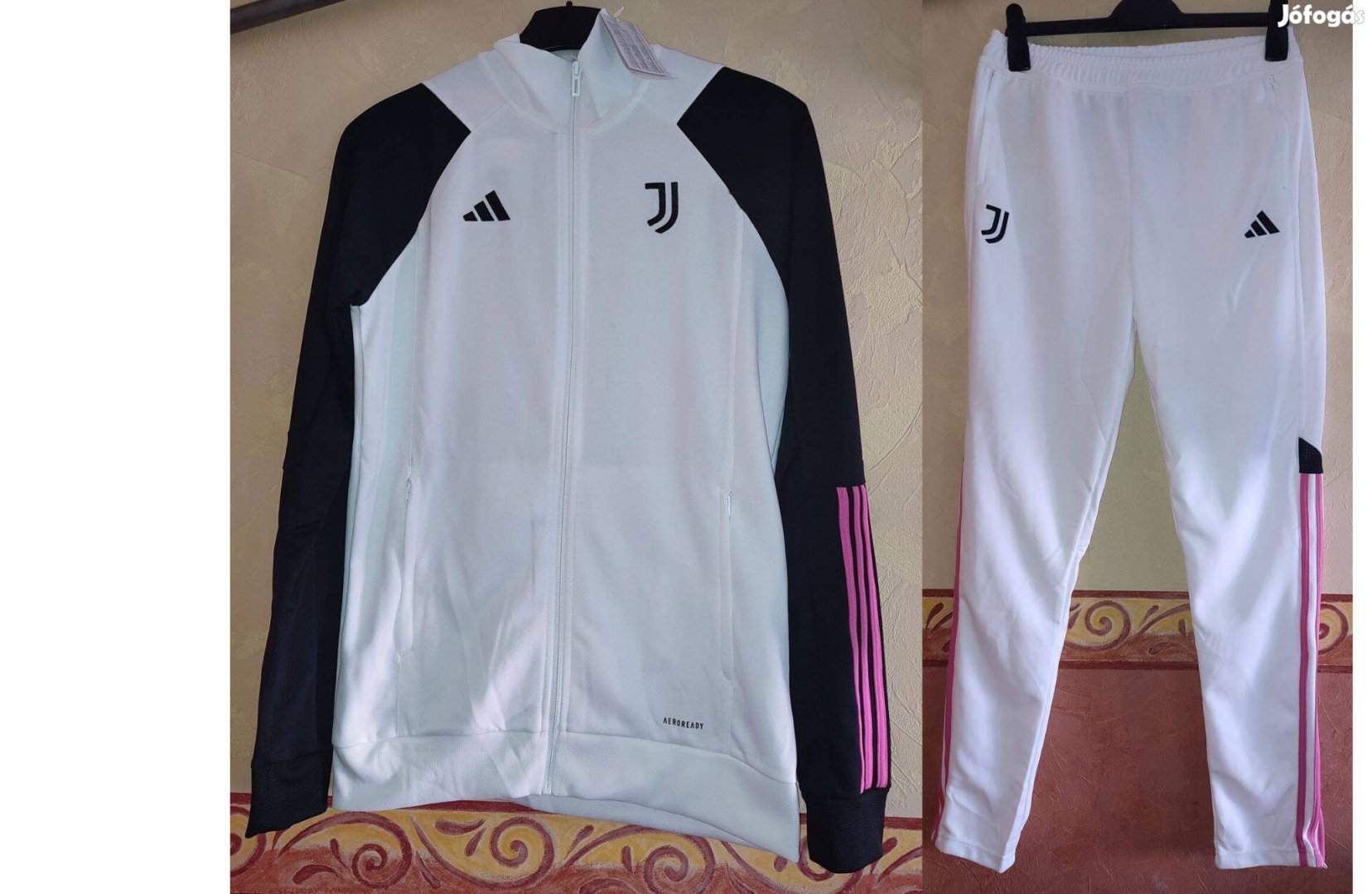 Juventus eredeti fehér adidas gyerek szabadidő szett XL, 176