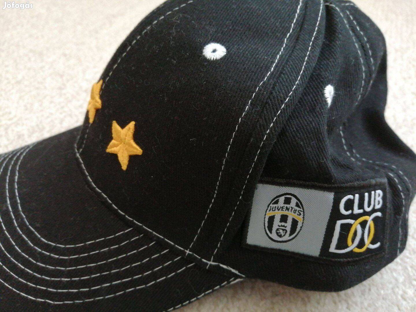 Juventus fekete baseball sapka