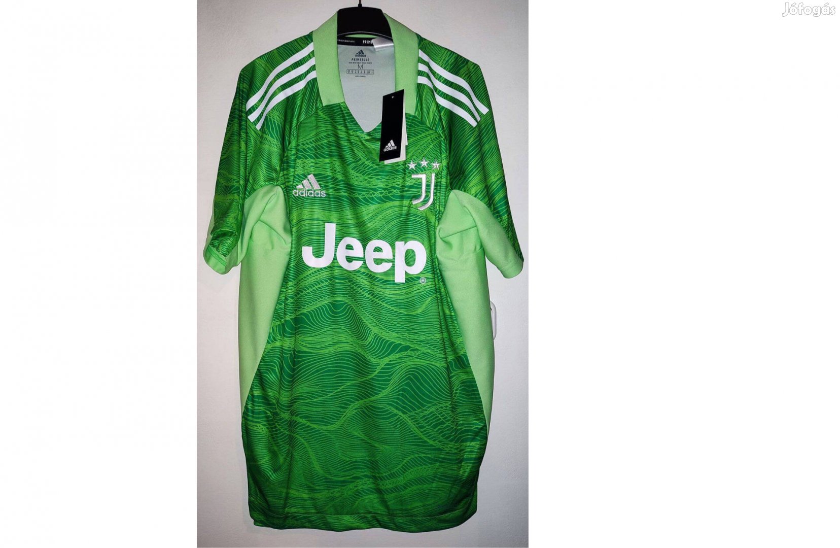 Juventus zöld eredeti adidas 2021-22 mez (M)