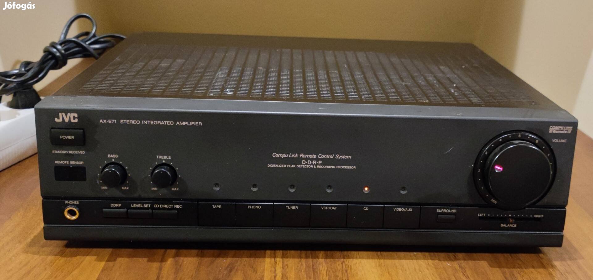 Jvc AX-E71 erősítő eladó. 2x60w, Phono