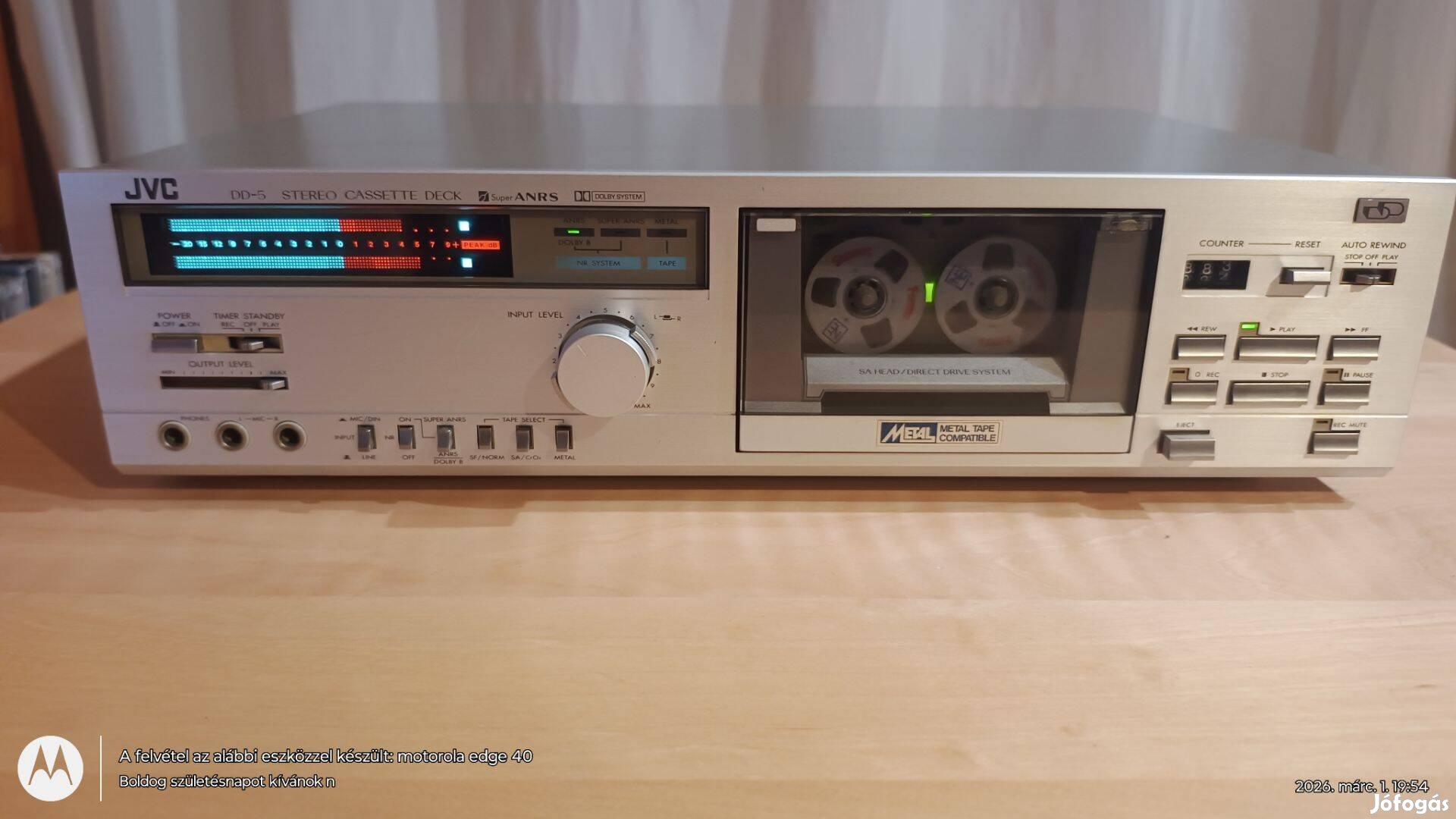 Jvc DD 5 Magnó deck