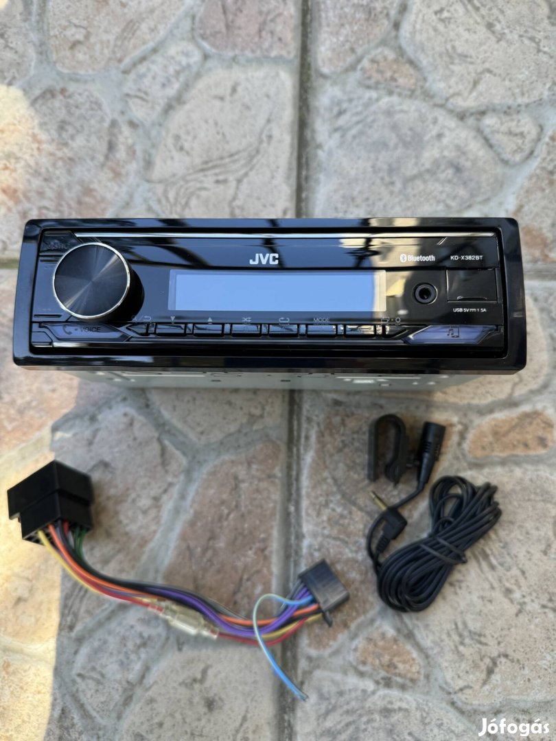 Jvc Kd-x382bt ingyen fox posta usb/aux/bluetooth/spotify