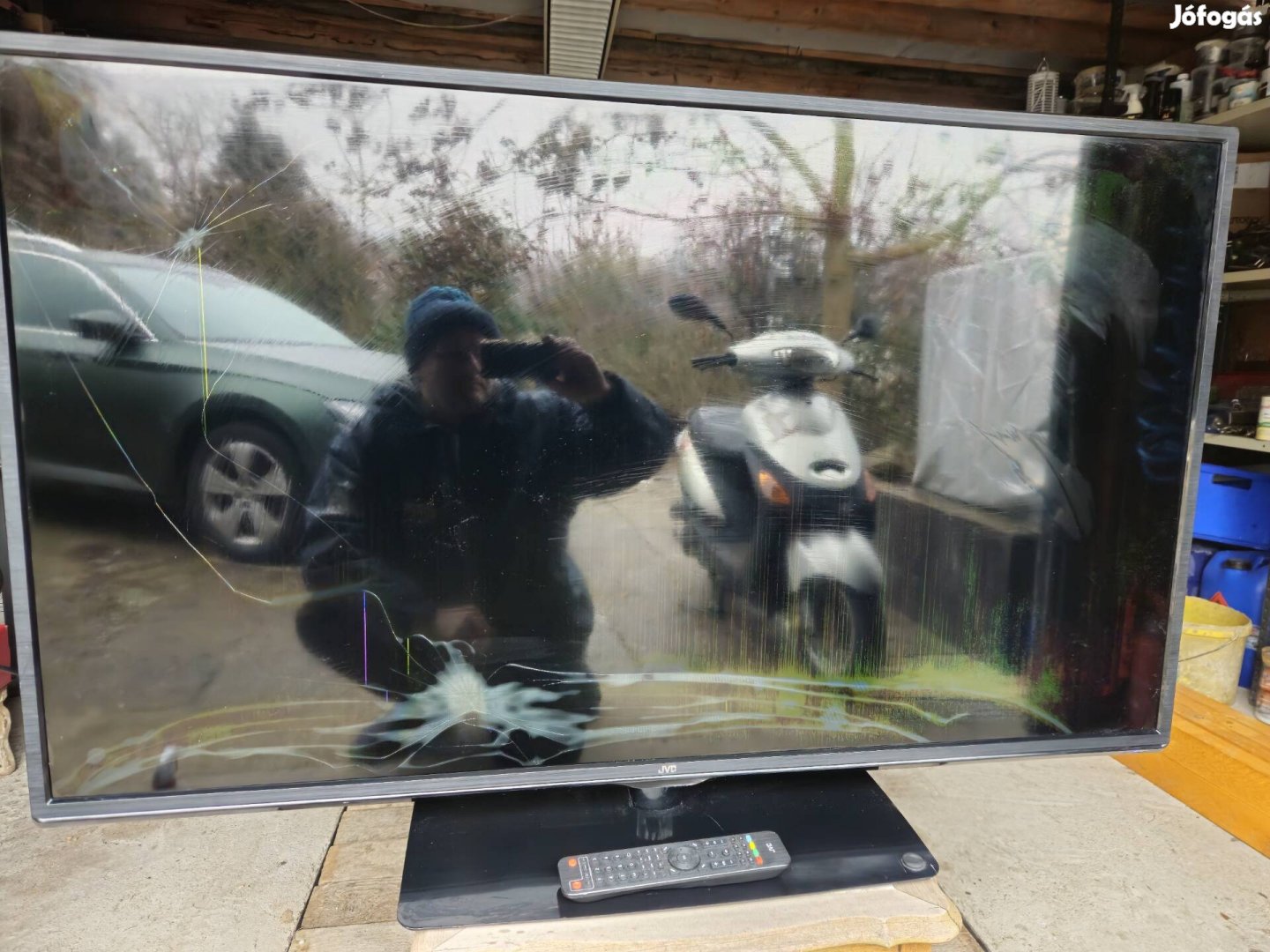 Jvc Lt 50E73 50"  led tv  kijelző hibás.