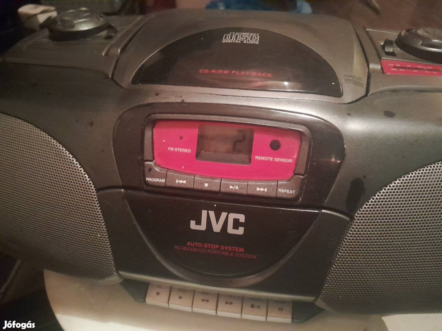 Jvc Rádiós CD-s magnó 