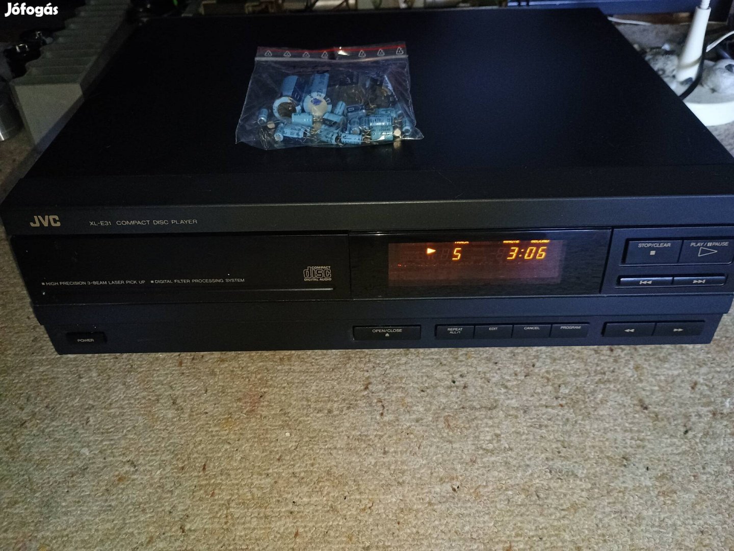 Jvc XL-E31 cd játszó módosítva