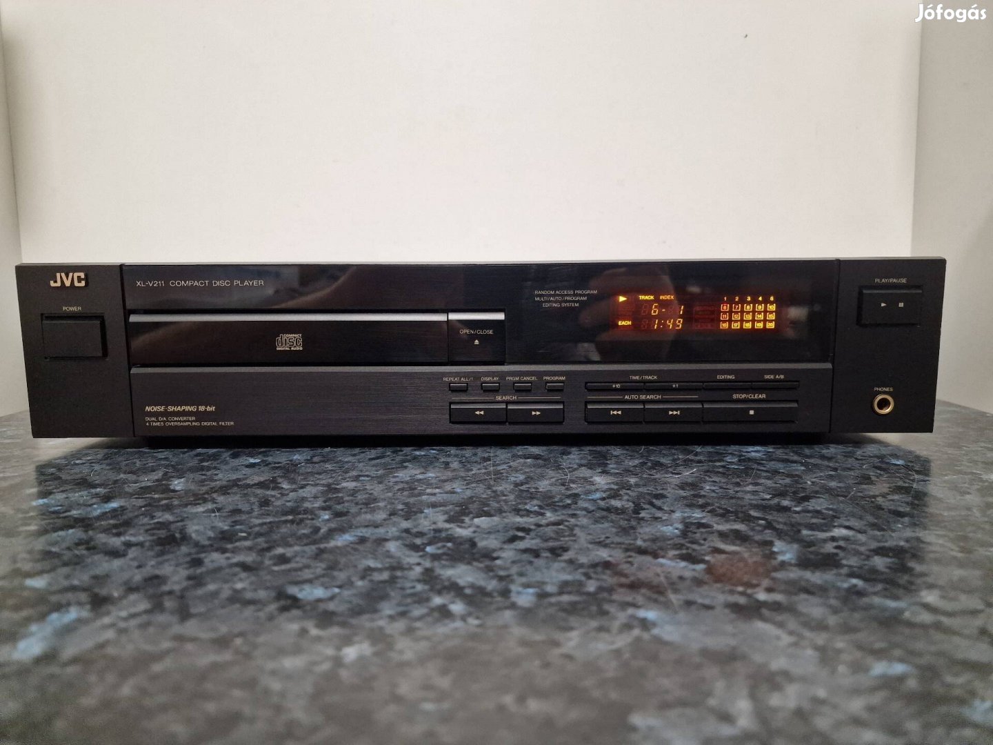 Jvc Xl-V211Bk cd lejátszó 