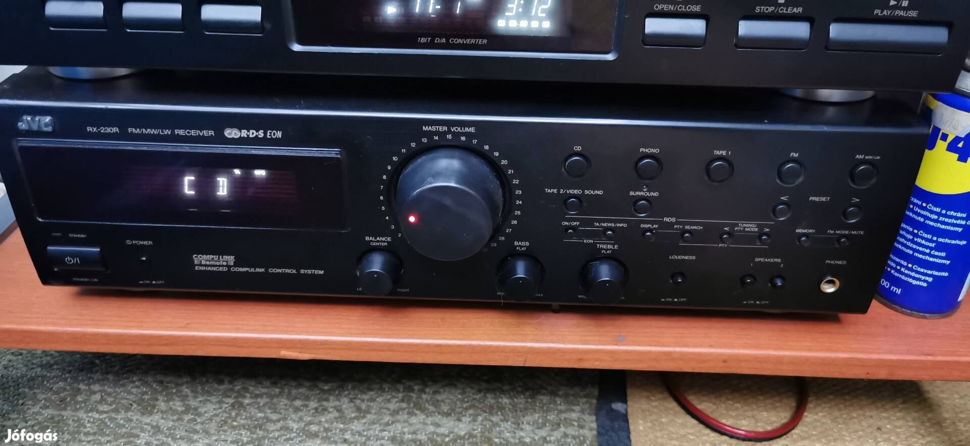 Jvc  Rx -230R rádió erősítő. 