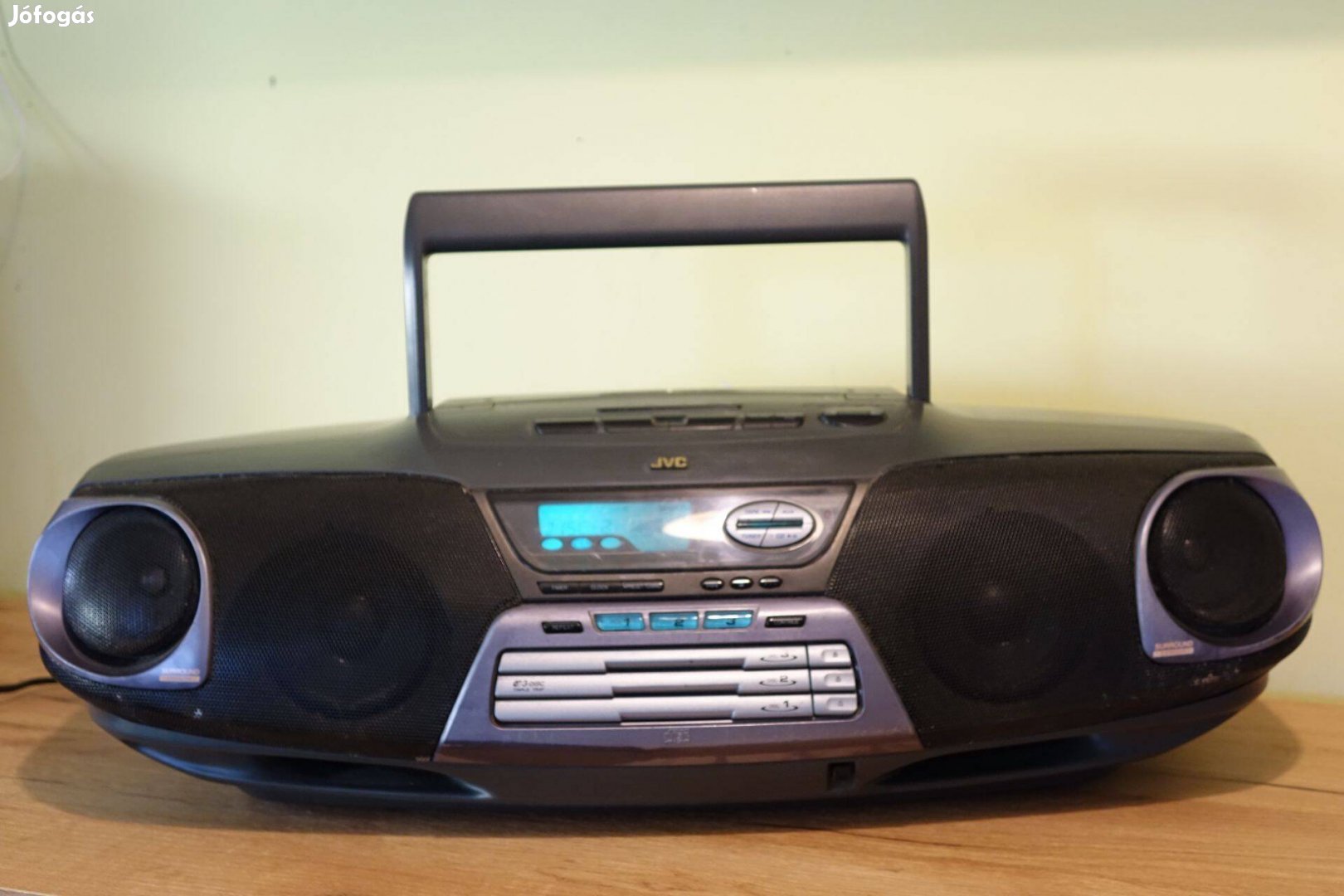 Jvc boombox kazettás lejátszó