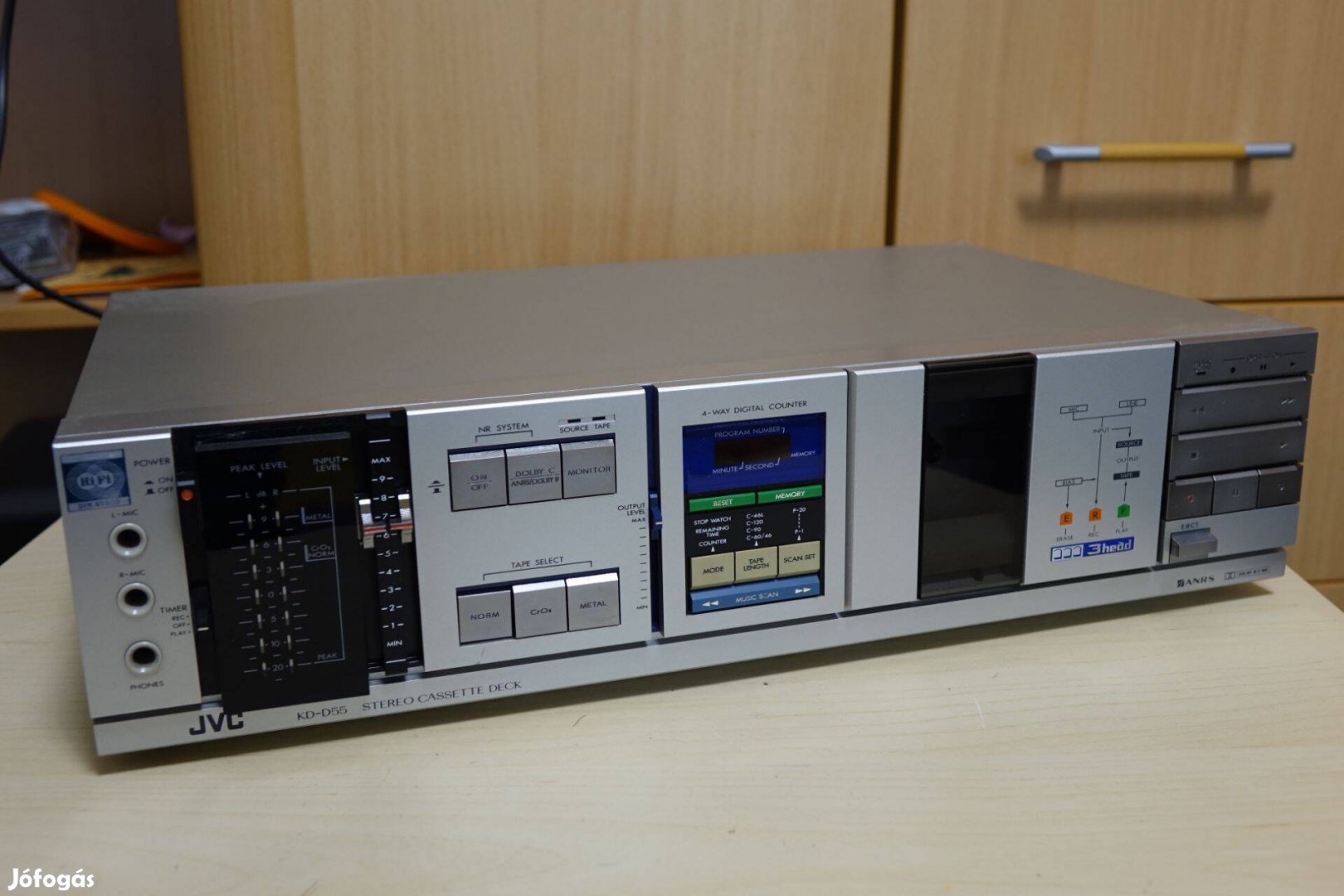 Jvc deck kd d55