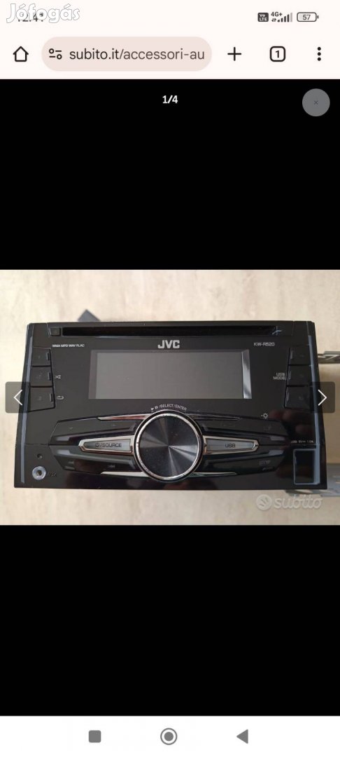 Jvc kwr520 autórádió