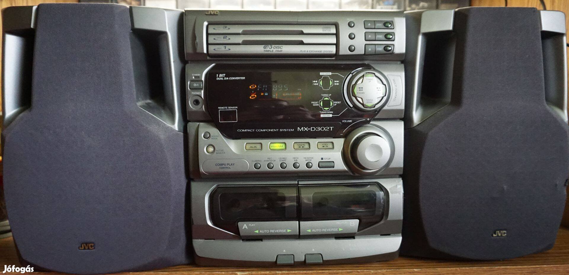 Jvc mx-d302t