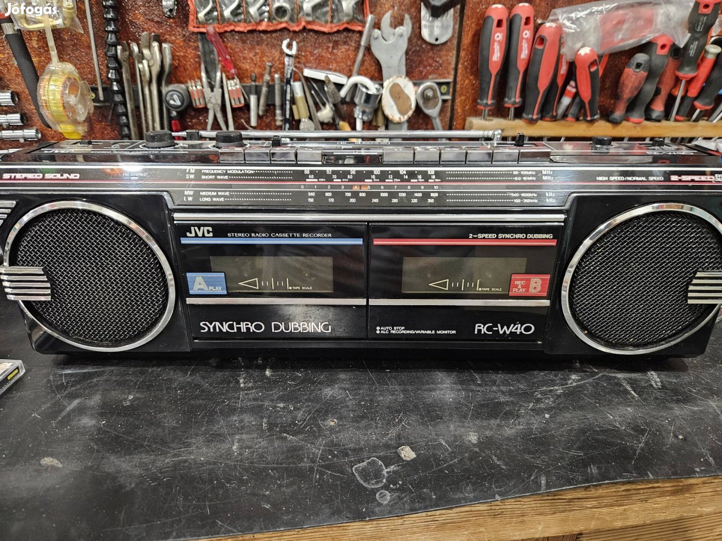 Jvc rádiós magnó boombox