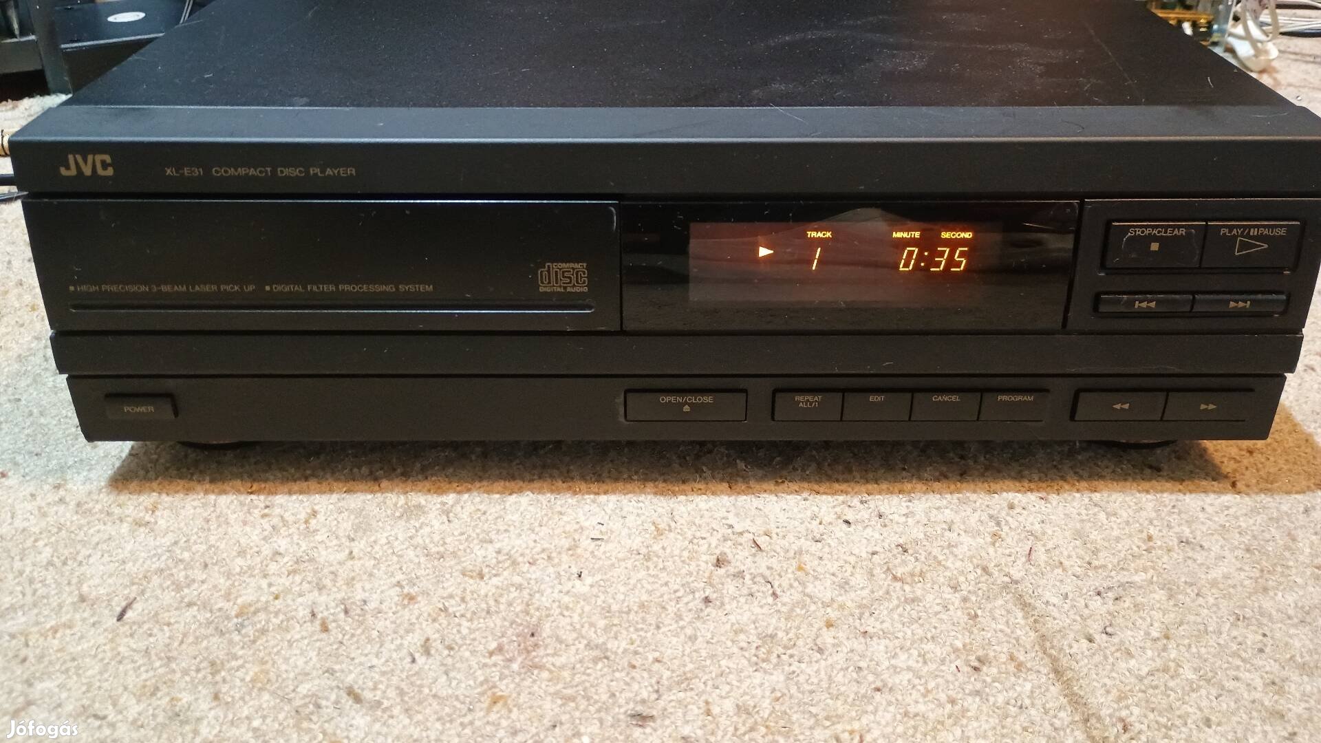 Jvc xl-e31 cd játszó módosítva, felújítva