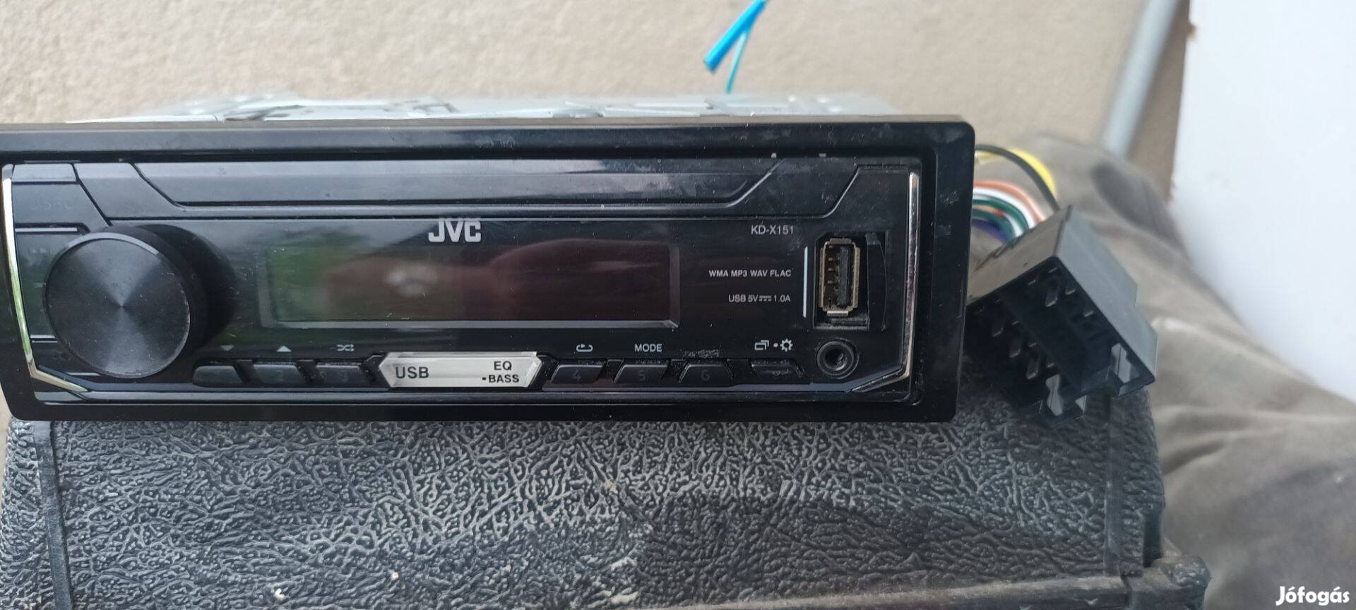 Jvcautórádió cd-s usb