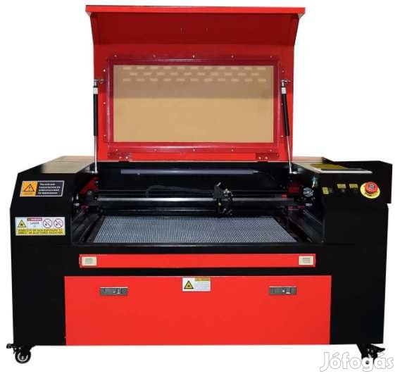 K100 90x60 CO2 Lézervágó és Gravírozógép 100W N3780