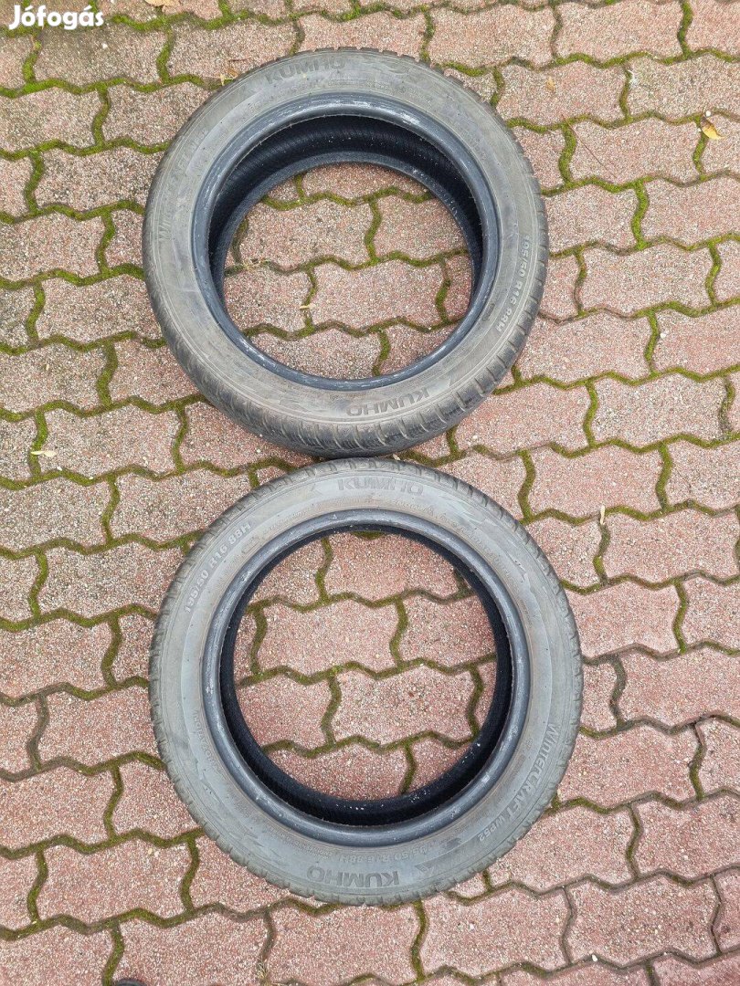 K182 195/50R16 88H Kumho Wintercraft WP52 Dot:2122 Átlag 7mm
