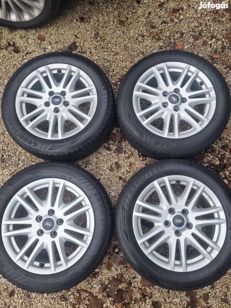 K185 205/55 R16 Goodyear 4Seasons használt kerék 7*16 5X108 ET50